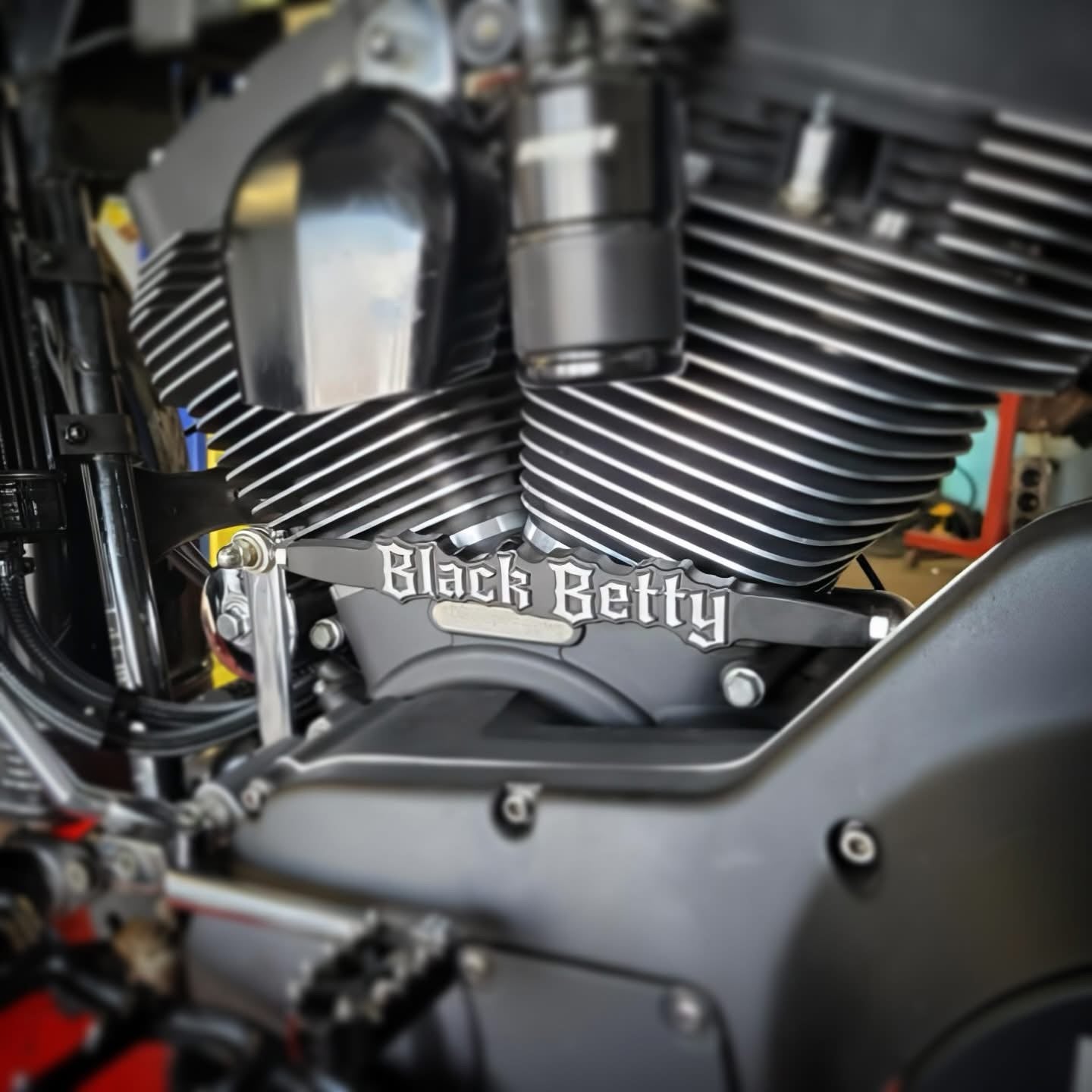 Black Betty CNC Machined Harley Shift Linkage