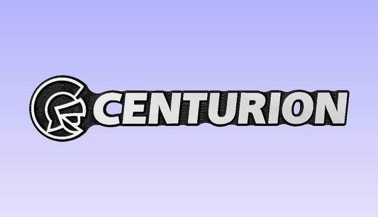 CNC Machined Billet Aluminum Centurion Emblem SINGLE