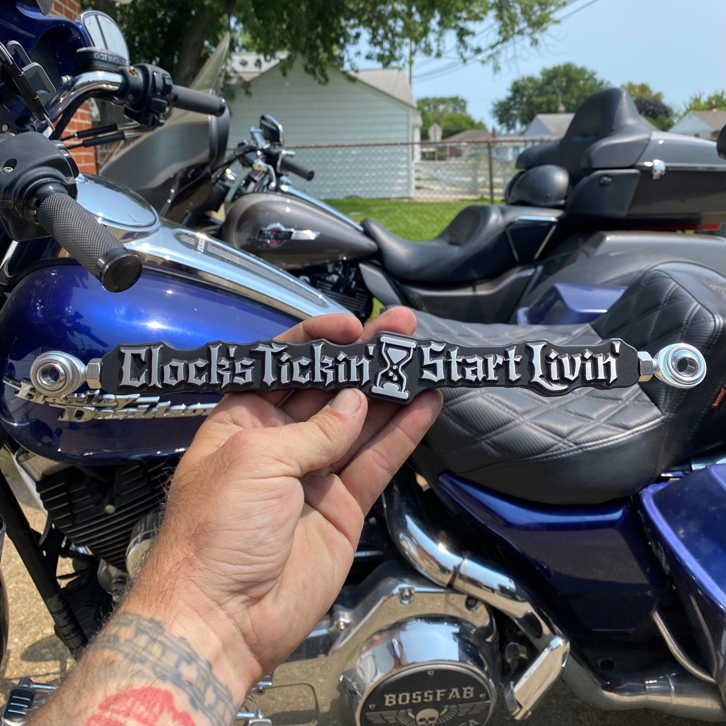 Clock’s Tickin’ Start Livin’ CNC Machined Harley Shift Linkage