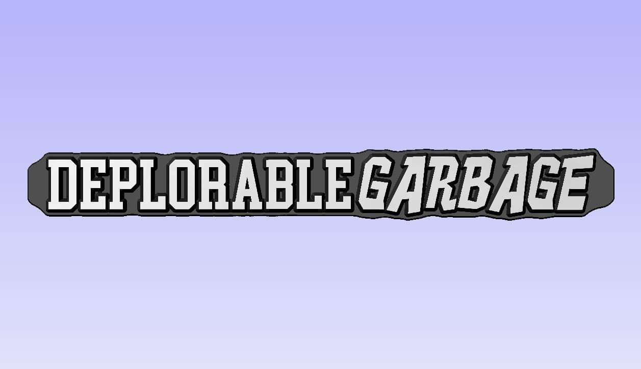DEPLORABLE GARBAGE CNC Machined Harley Shift Linkage