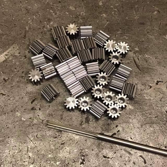 Set of 4 nema23 motor gears for Gryphon CNC routers