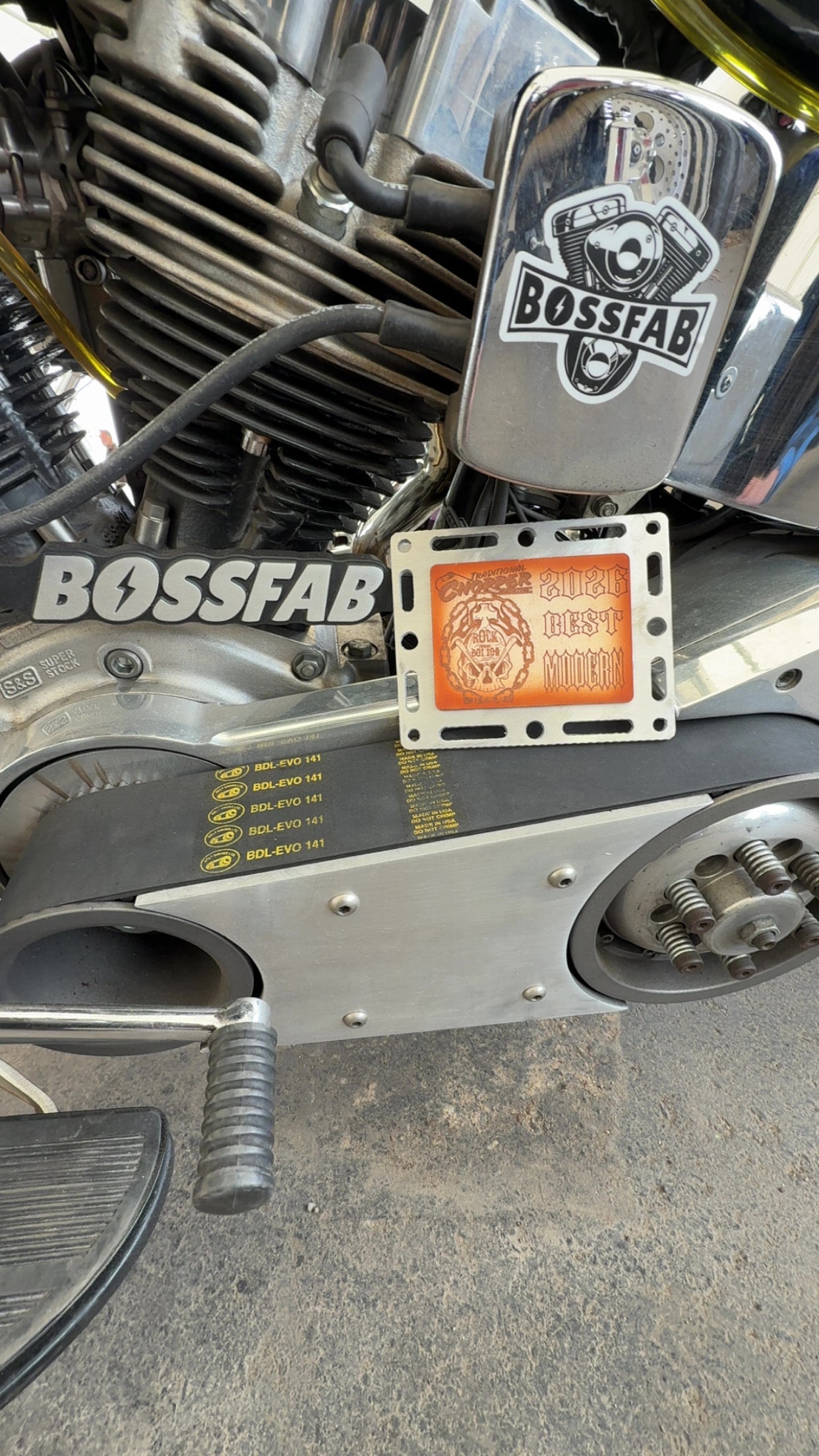 BOSSfab CNC Machined Harley Shift Linkage