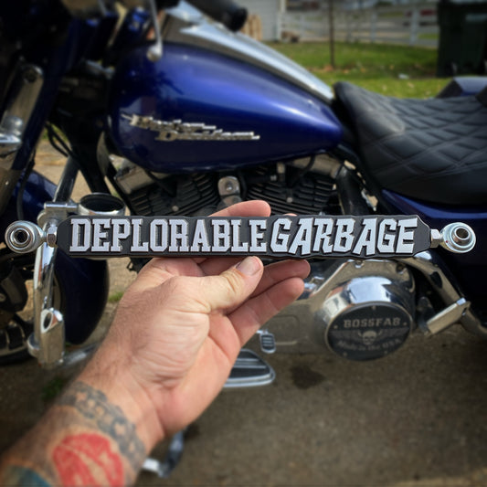 DEPLORABLE GARBAGE CNC Machined Harley Shift Linkage