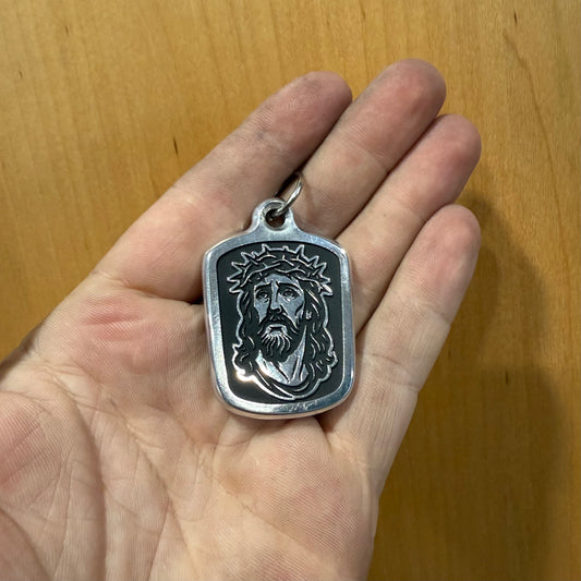 Jesus Billet Necklace Pendant & Bail