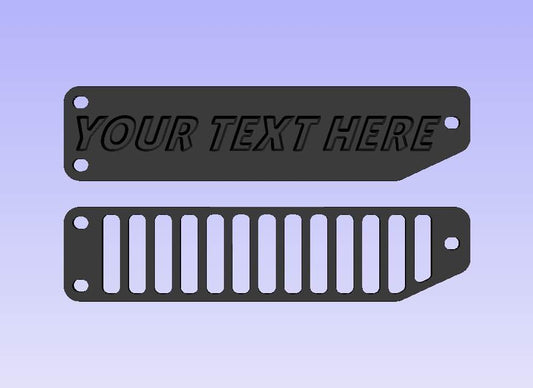 Custom CNC Machined Ford Bronco Everglades Snorkel Plates