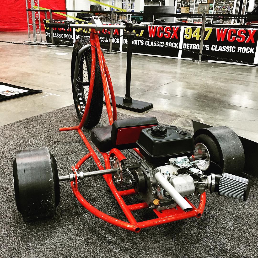 26" Fat Tire Gas Powered Drift Trike