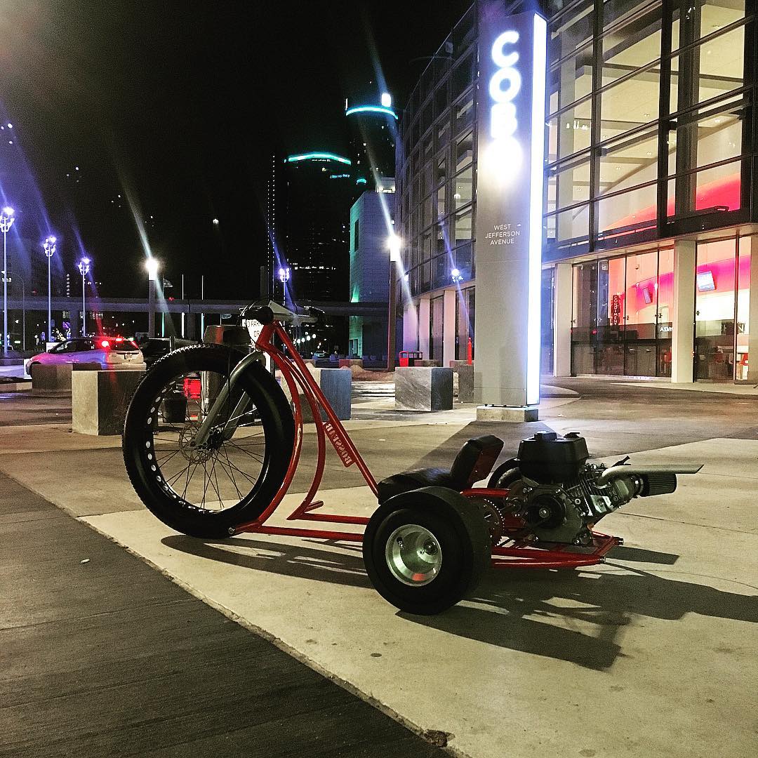 26" Fat Tire Gas Powered Drift Trike