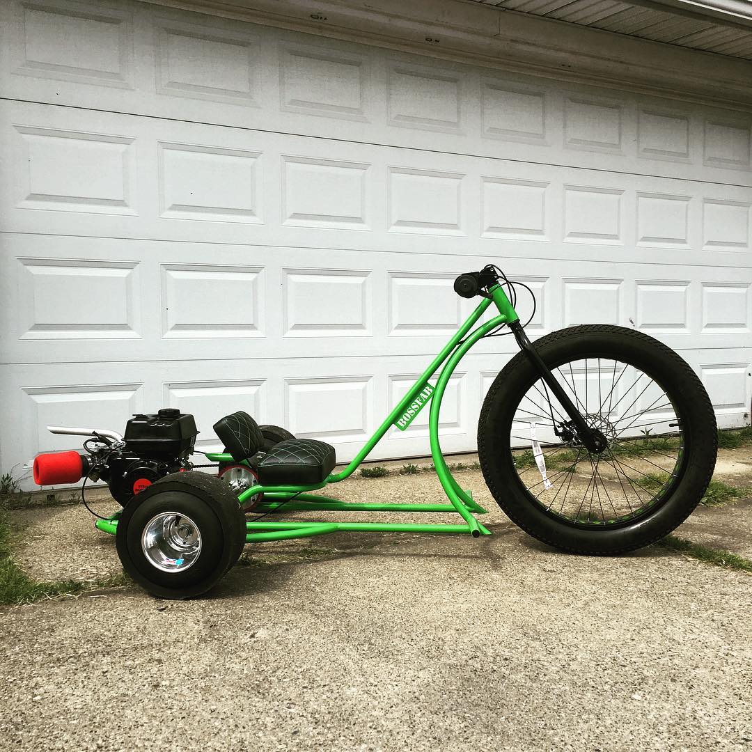 26" Fat Tire Gas Powered Drift Trike