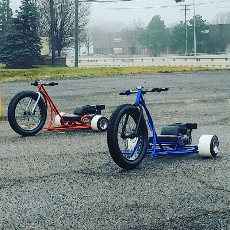 26" Fat Tire Gas Powered Drift Trike