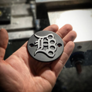Detroit Knucks CNC Machined Harley M8 Timing Cover