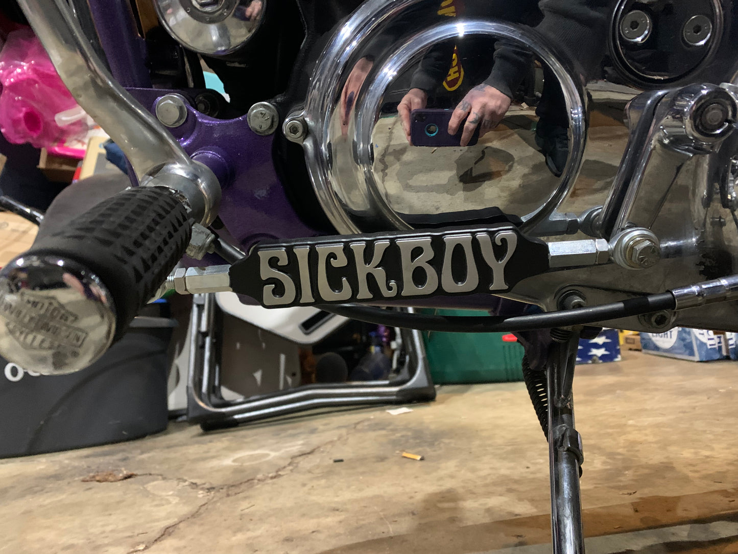 DIY Custom CNC Machined Harley Davidson Sportster Shift Linkage