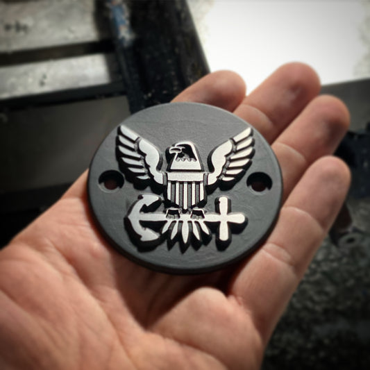US Navy CNC Machined Harley M8 Timing Cover