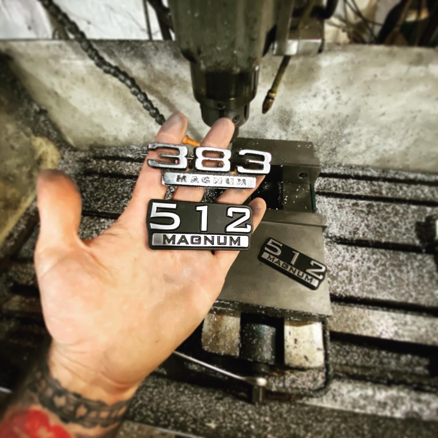 Custom CNC Machined Billet Aluminum Emblem