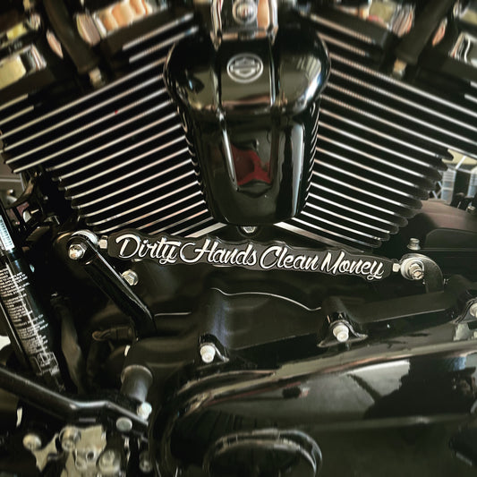 Dirty Hands Clean Money CNC Machined Harley Shift Linkage